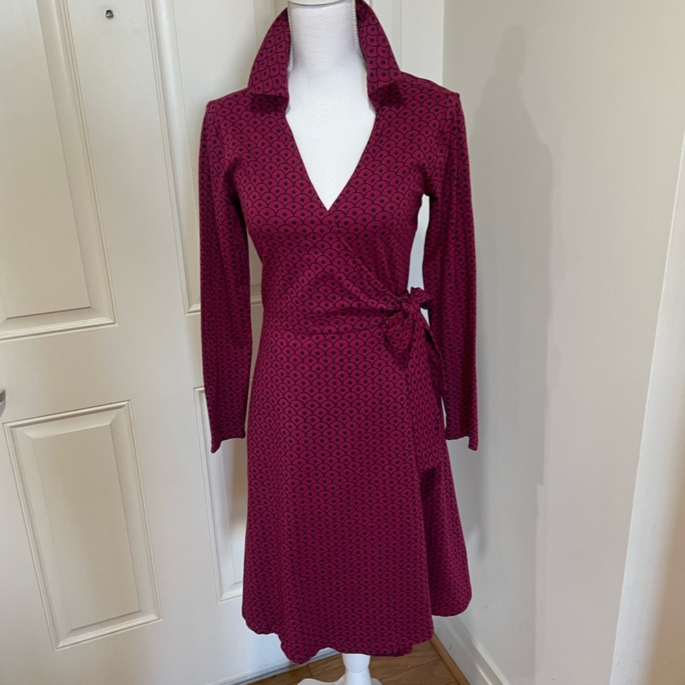 Circus Midi Wrap Dress